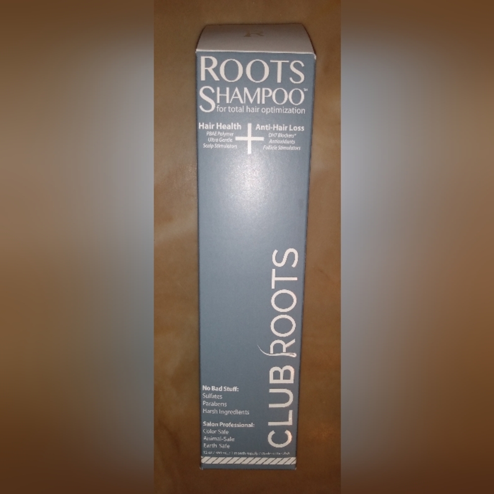 New In Box Club Roots Plant Powered Solution for Hair Growth. 12 oz.